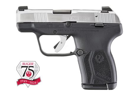 special edition stainless steel box gun|Ruger LCP Max 75th Anniversary Special Edition .